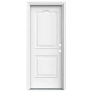 ReliaBilt 2 Panel Prehung Inswing Steel Entry Door (Common 32 in x 80 in; Actual 33.5 in x 81.75 in)
