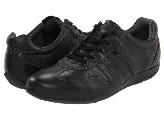 ECCO Summer Sneaker Mens Lace up casual Shoes (Black)