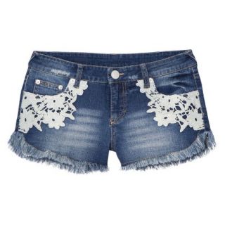 Mossimo Supply Co. Juniors Lace Detail Denim Short   17