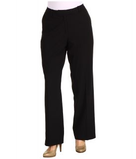 Calvin Klein Plus Size Madison Pant Womens Casual Pants (Black)