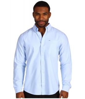 Hurley Ace Oxford L/S Woven Shirt Mens Long Sleeve Button Up (Blue)