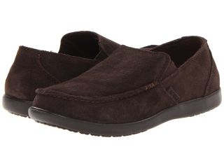 Crocs Santa Cruz Suede II Loafer Mens Slip on Shoes (Brown)