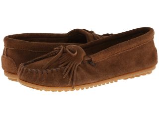 Minnetonka Kathleen Kilty Moc Womens Moccasin Shoes (Brown)