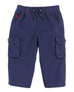 Woven Pull On Pants, Blue, 9 24 Months   Ralph Lauren Childrenswear
