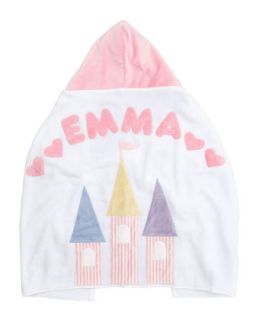 Fairy Tale Castle Hooded Towel, Personalized   Boogie Baby