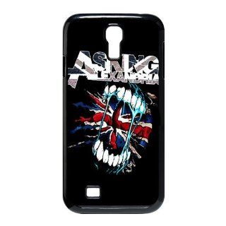 DIY Dream 6 Music Band Design Asking Alexandria Print Black Case With Hard Shell Cover for SamSung Galaxy S4 I9500 Cell Phones & Accessories