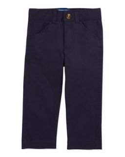 Oh What A Twill Dress Pants, Navy, Boys 2T 7   Andy & Evan