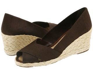 LAUREN by Ralph Lauren Cecilia Womens Wedge Shoes (Brown)