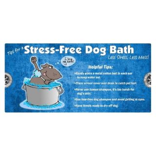 Drymate Bath Mat for Dogs   Blue (Large)