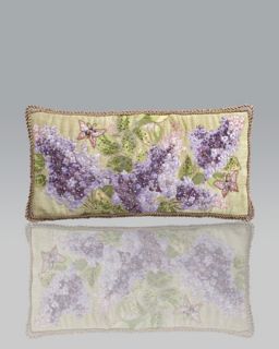 Lilacs Pillow   Jay Strongwater