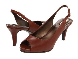 Trotters Omega Womens Sling Back Shoes (Tan)