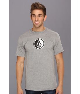 Volcom Circle Stone S/S Tee Mens T Shirt (Gray)