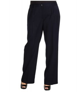 Anne Klein Plus Size Classic Suit Pant Womens Casual Pants (Blue)