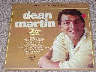 Dean Martin I Can't Give You Anything But Love Music