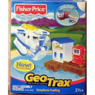 Geo Trax Rail & Road System Seaplane Fueling Toys & Games