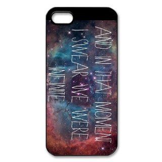 Perks Of Being A Wallflower Iphone 5/5S Case Hard Back Case for Iphone 5/5S Cell Phones & Accessories