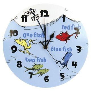 Dr. Seuss One Fish Two Fish Clock