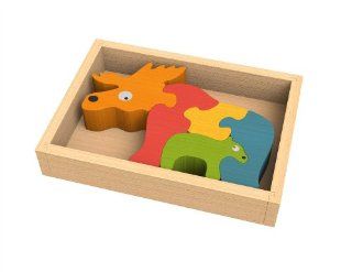 BeginAgain Moose Family Puzzle Toys & Games