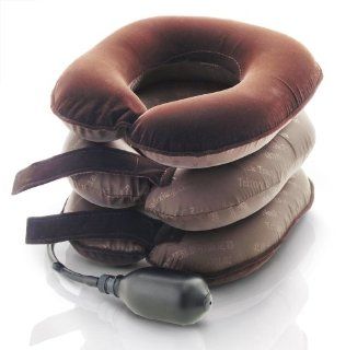 Neck Soft traction 3 layers with magnets is an effective orthopedic neck traction devices for disc pain and neck soreness. This pneumatic traction device is made with cozy micro fiber for you to wear with comfort for long period of time. The reliable air t