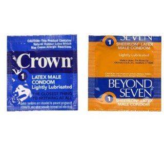 Okamoto Beyond Seven and Crown Condom, 72 Count Combo Pack Health & Personal Care