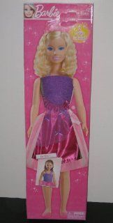 My Size Barbie   3 feet 2 inches Tall   Bonus 2 Outfits Toys & Games