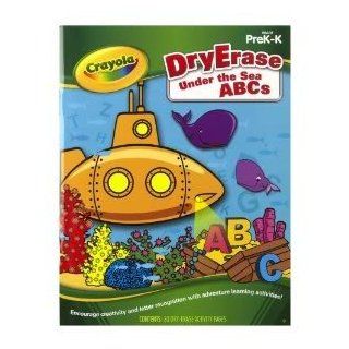 Toy / Game Crayola Dry Erase Learning Activity Workbook Under The Sea ABC's Designed for Both Fun and Learning Toys & Games