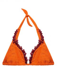 Embellished triangle bikini top  Tara Matthews  I