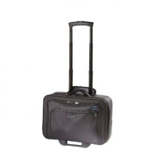 Travelpro Luggage EXECUTIVE PRO Deluxe Rolling Computer Brief, Black, One Size Clothing
