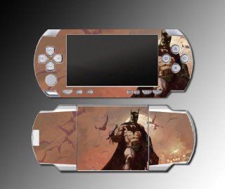 Batman Dark Knight Begins Rises Comic Movie Cartoon Video Game Vinyl Decal Skin Protector Cover Kit for Sony PSP 1000 Playstation Portable Video Games