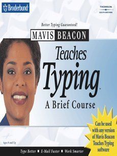 Mavis Beacon Teaches Typing A Brief Course (9780538437431) Lawrence W. Erickson Books
