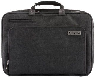 iHome Smart Brief 15 inch Laptop Briefcase for Mac, Heathered Grey Computers & Accessories