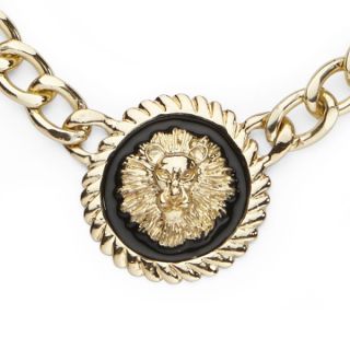 Impulse Womens Circle Chain Necklace   Gold      Womens Accessories