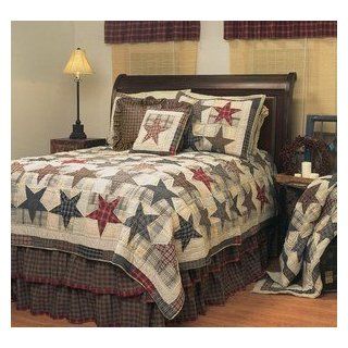 Country Glory King Ensemble (Quilt, Fabric Pillow, 3 Shams, Bedskirt, Quilted Pillow, Throw)   Bedding Sets