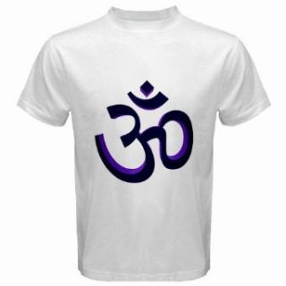 Men's Customized BELIEVE FAITH DEVOTION HINDU HOLY 100% Cotton White T shirt Clothing