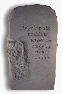 Kay Berry  Inc. 27120 Angels Walk Beside Us   Memorial   23 Inches x 13.5 Inches x 5 Inches  Outdoor Decorative Stones  Patio, Lawn & Garden