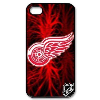 Fitted iPhone4/4s Cases Salsa Air NHL Detroit Red Wings logo back covers FZ1016 Electronics