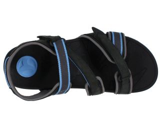 VIONIC with Orthaheel Technology Muir Vionic™ Sport Recovery Adjustable Sandal Dark Charcoal/Blue