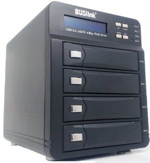 BUSlink 16TB USB SuperSpeed/eSATA 4 bay RAID Hard Drive Computers & Accessories