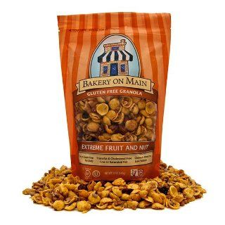 Bakery On Main Gluten Free Granola, Extreme Fruit & Nut, 12 Ounces Bags (Pack of 6)  Trail Mixes  Grocery & Gourmet Food