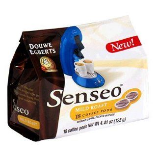 Senseo Douwe Egberts Mild Roast Coffee Pods, 18 Count 4.41 Ounce Bags (Pack of 4)  Grocery & Gourmet Food