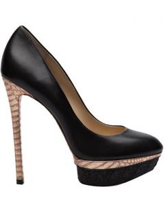 B Brian Atwood Fontanne Stacked Heel
