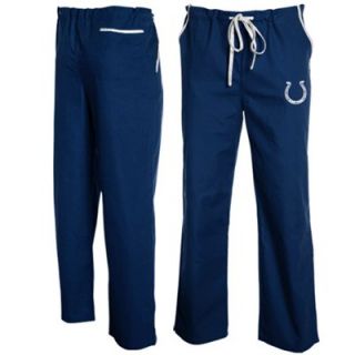 Indianapolis Colts Unisex Solid Scrub Pants   Royal Blue