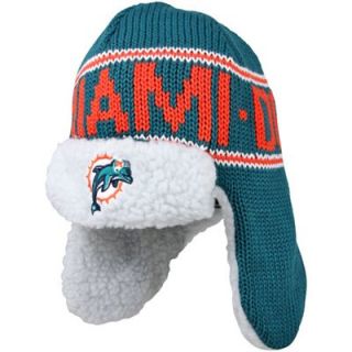 47 Brand Miami Dolphins Yeti Trooper Knit Ski Hat  Aqua