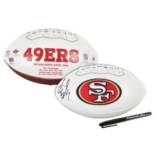 Colin Kaepernick San Francisco 49ers Autographed White Panel Football