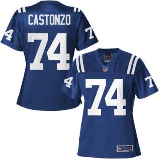 Pro Line Womens Indianapolis Colts Anthony Castonzo Team Color Jersey