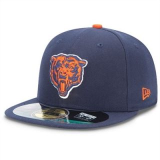 New Era Chicago Bears Youth On Field Classic 59FIFTY Football Structured Fitted Hat
