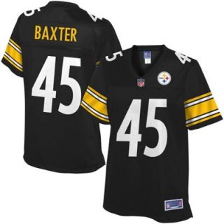 Pro Line Womens Pittsburgh Steelers Alan Baxter Team Color Jersey