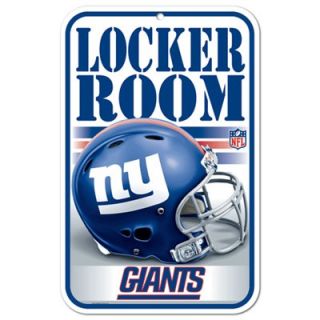 New York Giants 11 x 17 Locker Room Sign
