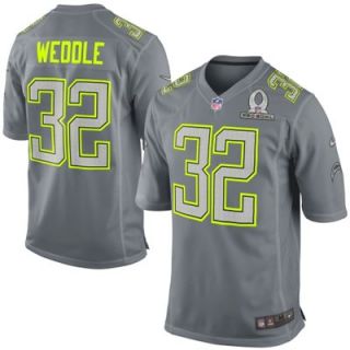 2014 Pro Bowl Team Sanders Eric Weddle Nike Game Jersey   Gray