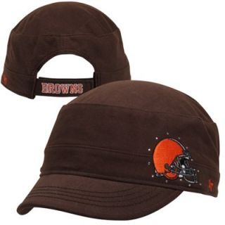 47 Brand Cleveland Browns Youth Girls Betty Cadet Adjustable Hat   Brown